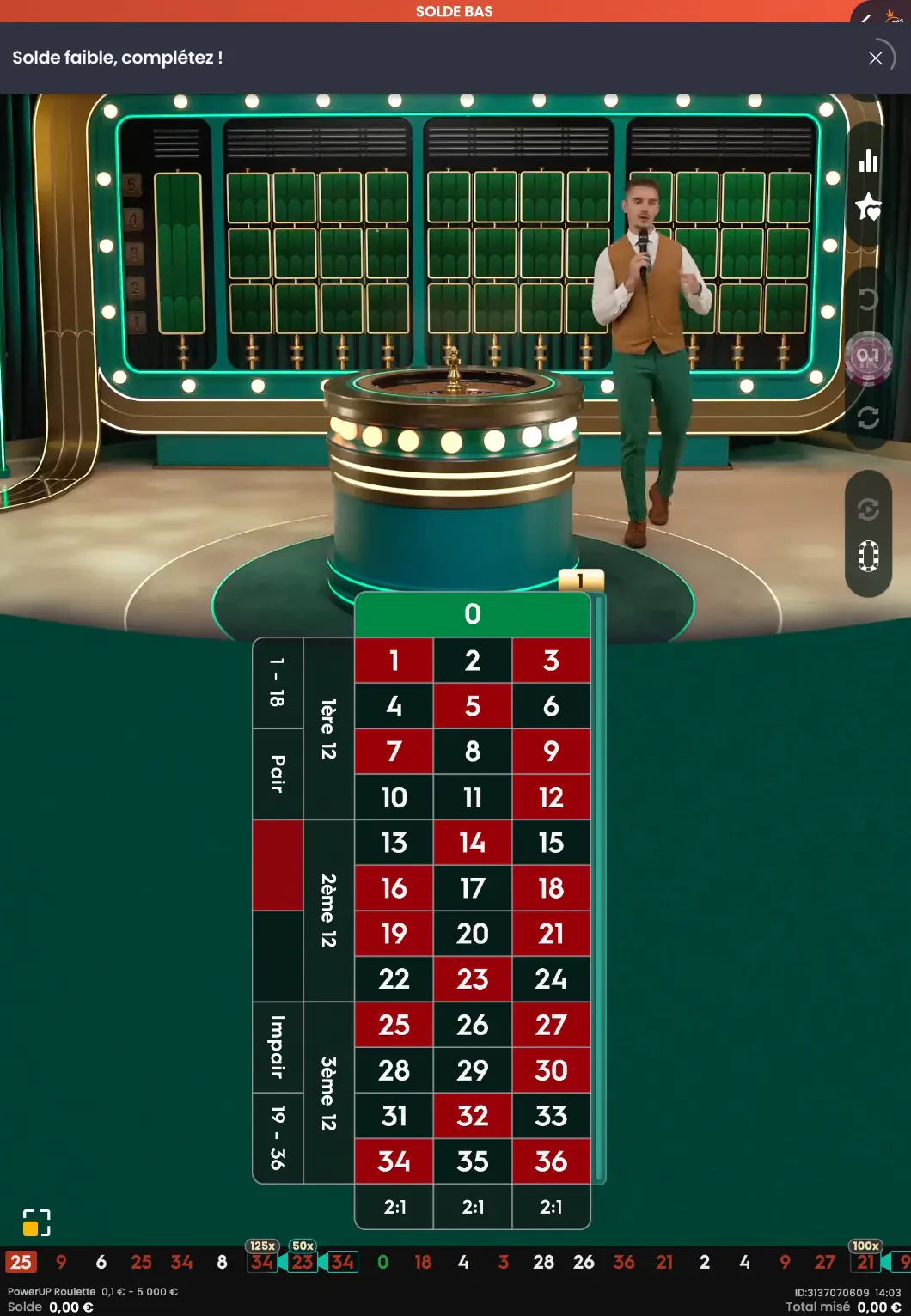 powerup roulette tablette