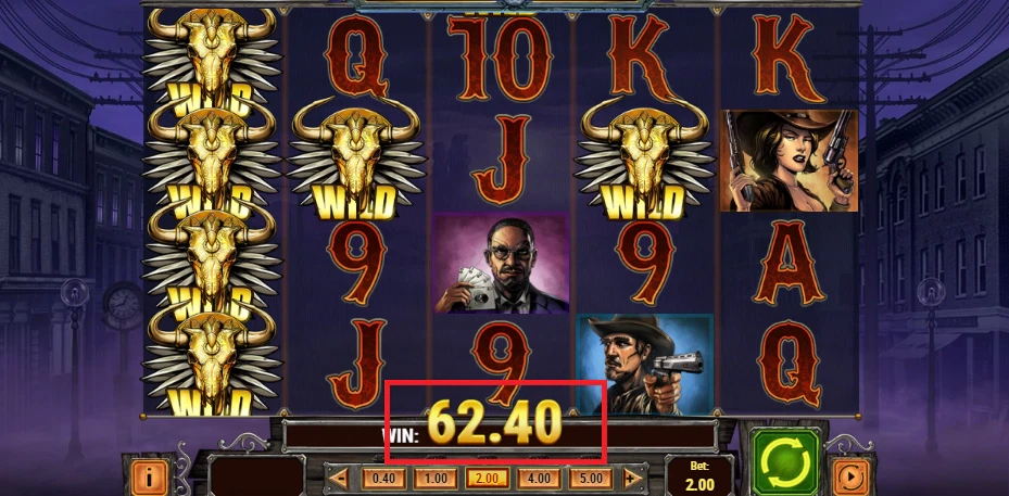 Golden Colts est une machine à sous assez volatile