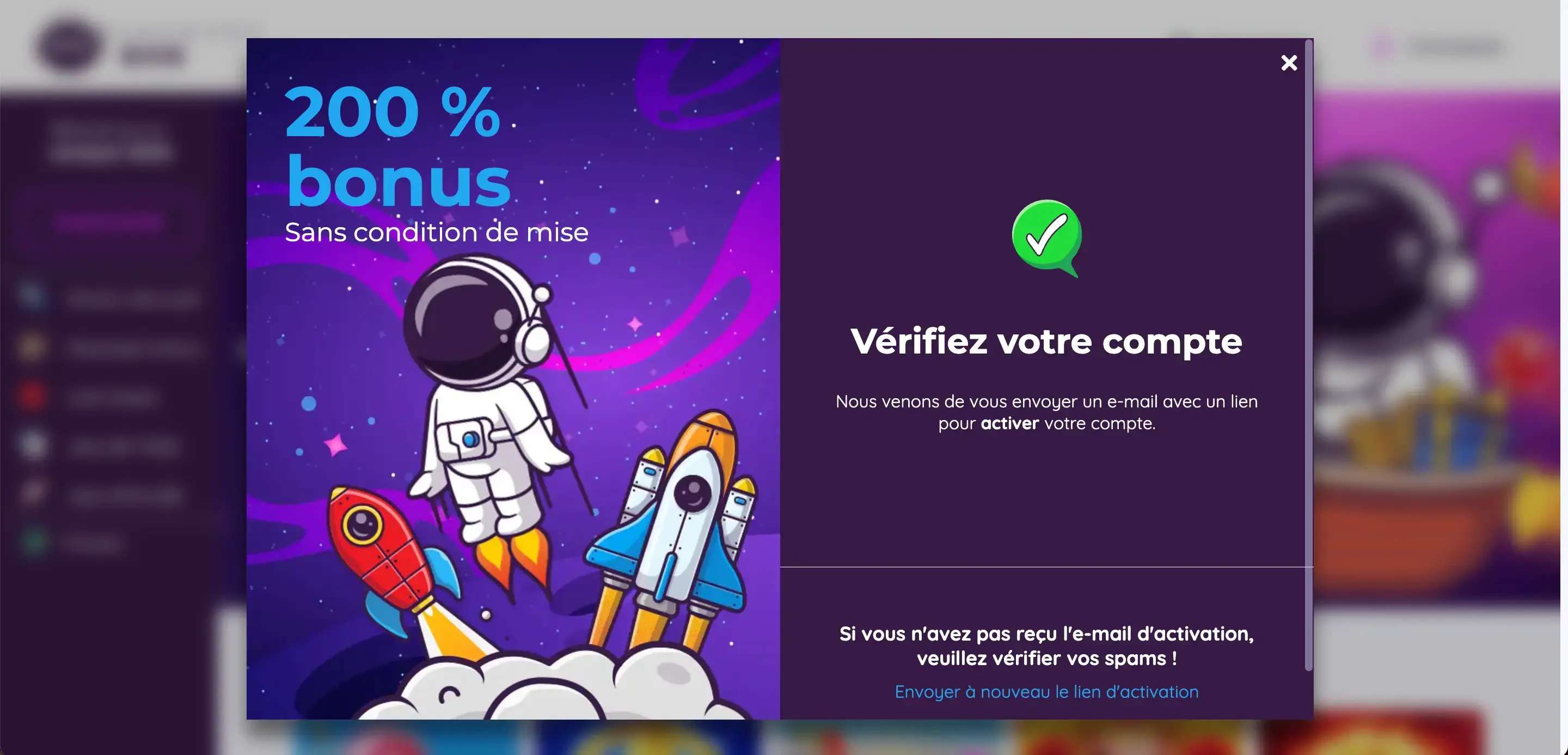 vérification compte jackpot bob