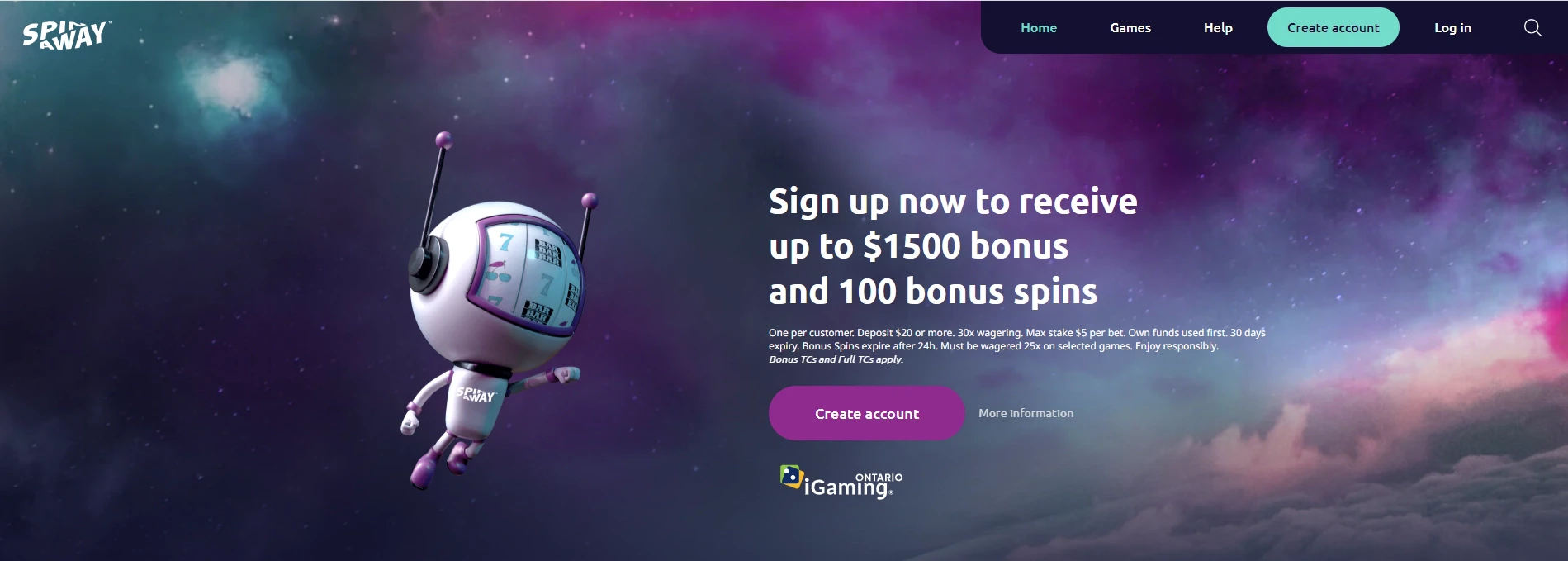 SpinAway Home Page