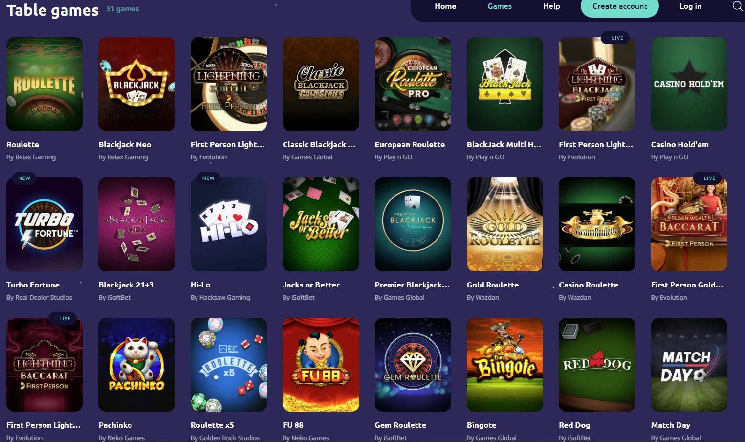 SpinAway Table Games