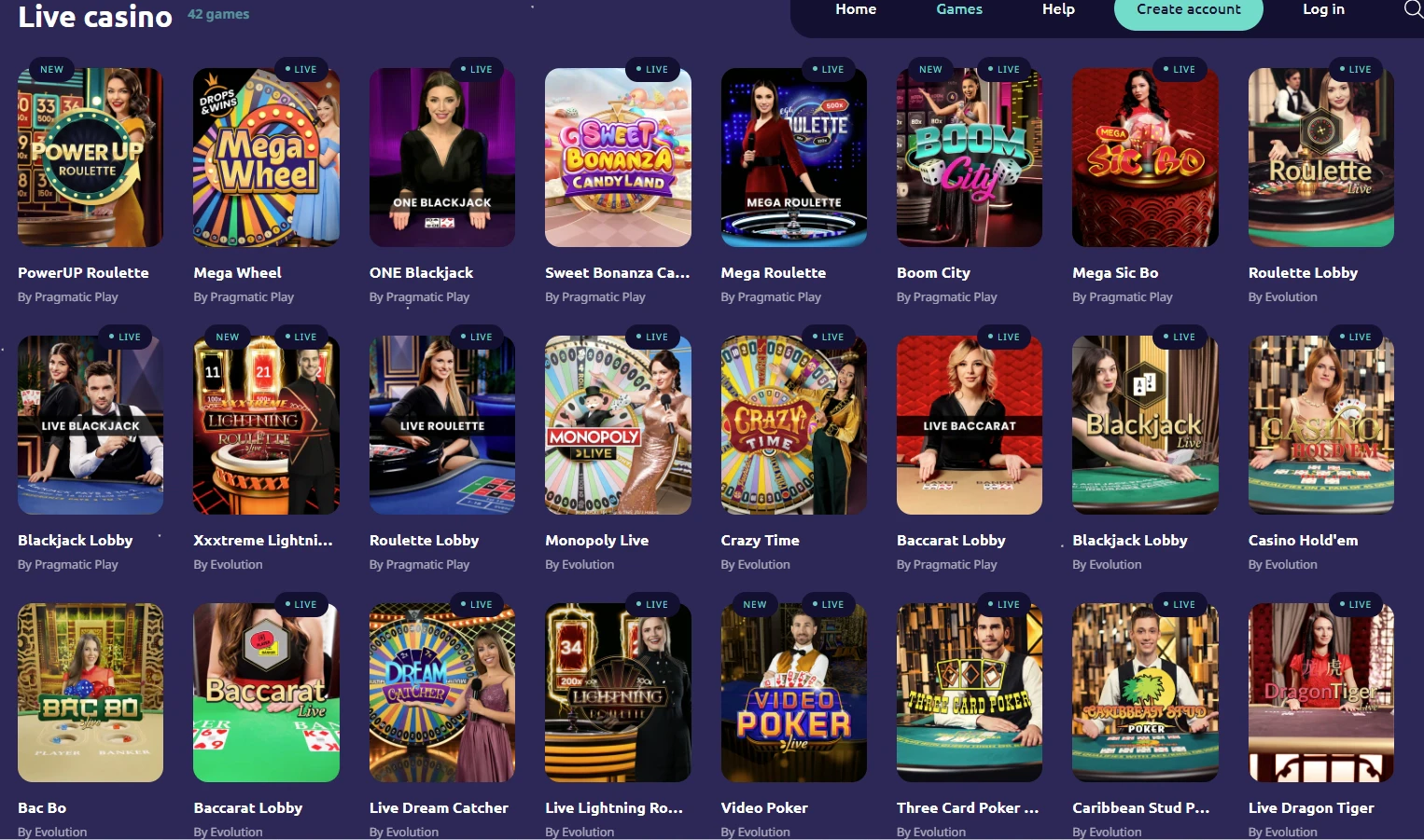 SpinAway Live Casino