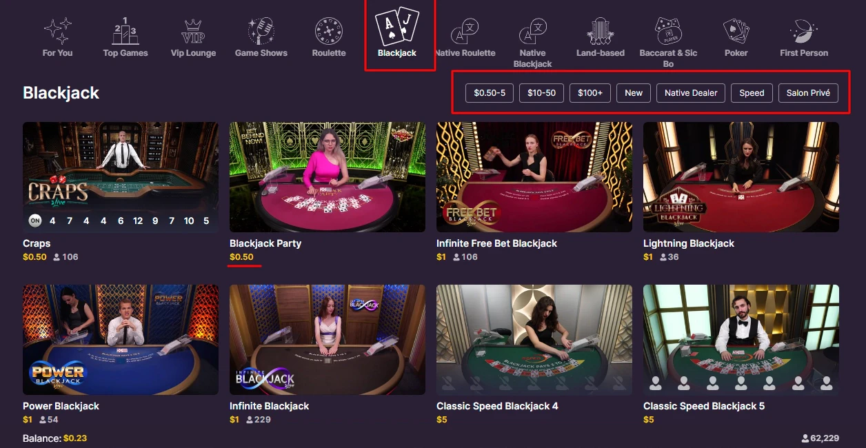 Le blackjack d'Evolution est le meilleur qui existe
