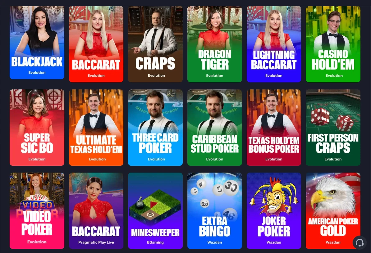 Rollbit Live Casino