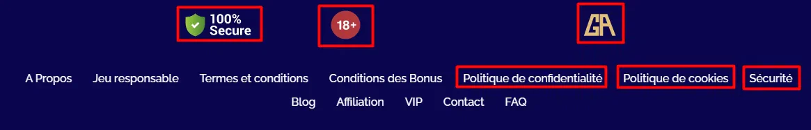 Sécurité et confidentialité casino en direct