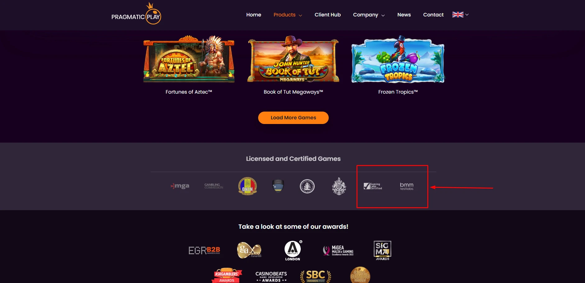 Pragmatic Play est un fournisseur de jeux qui dispose d’un générateur aléatoire de nombre