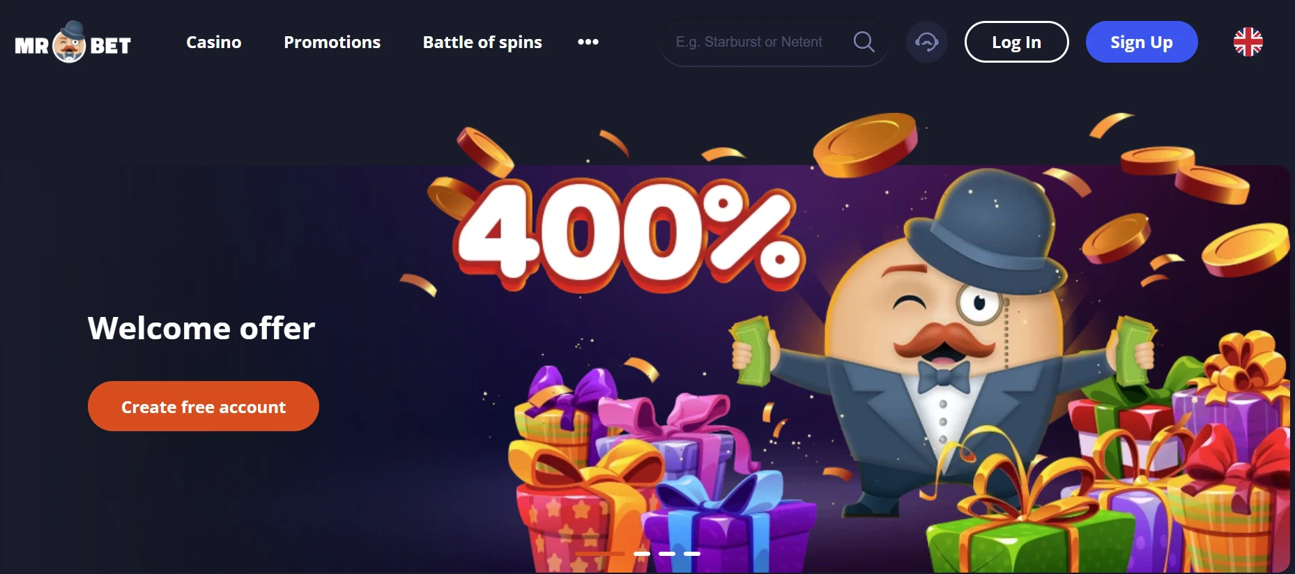 MrBet Home Page