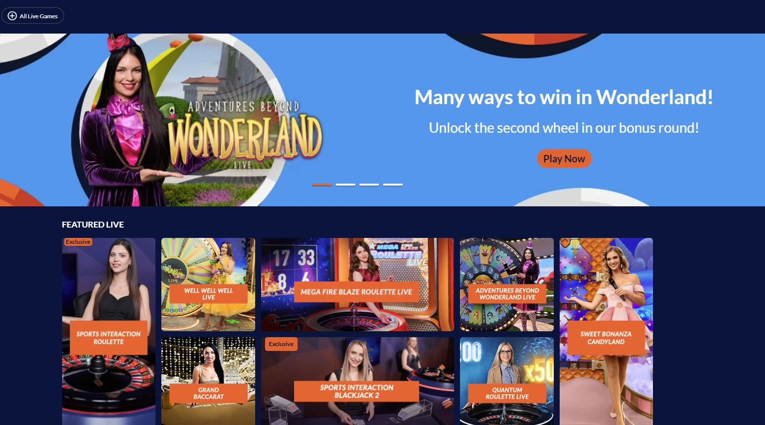 SIA Casino live casino
