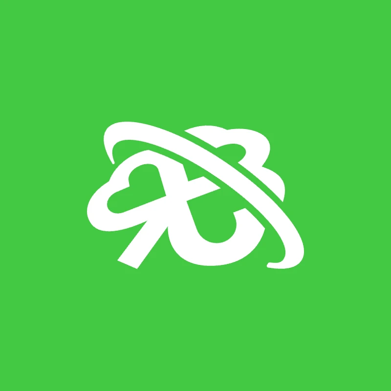 Logotype Square Cloverspin