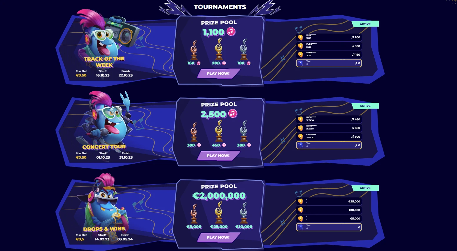 MrPacho Tournaments