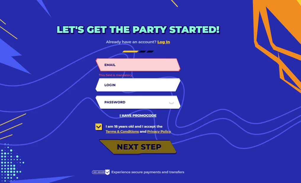 MrPacho Account Creation 1