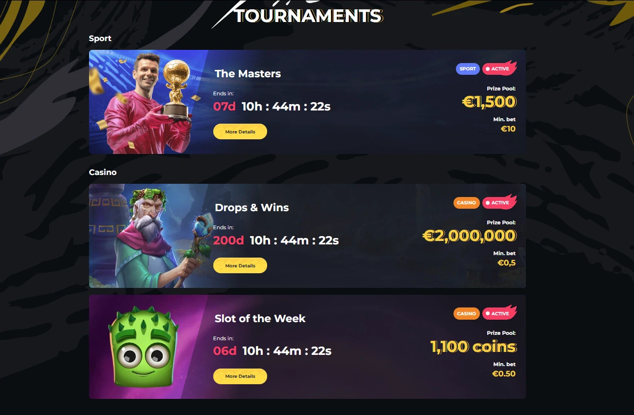 Boomerang Casino Tournament
