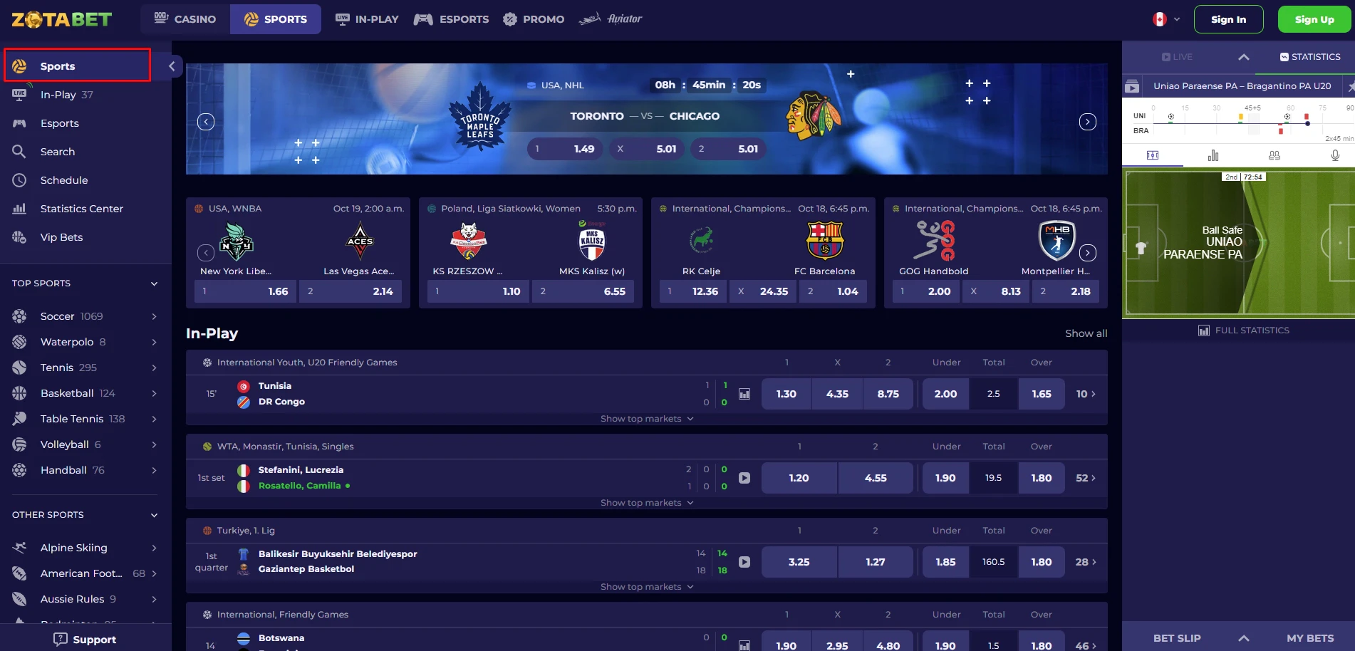 ZotaBet Sportsbook