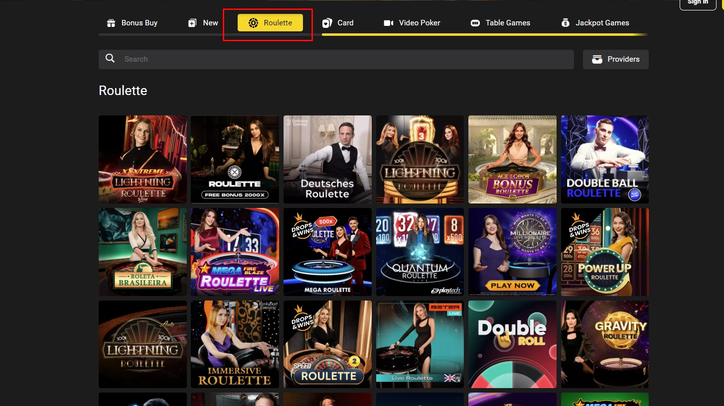 BetiBet Roulette Games