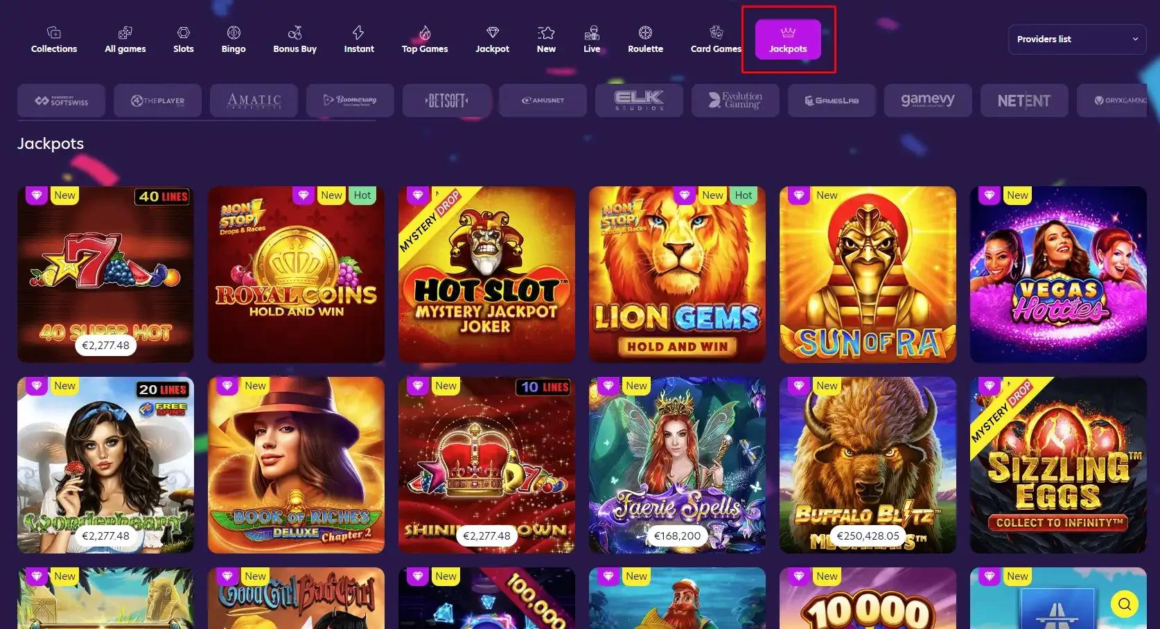 BingoBonga Jackpot Games