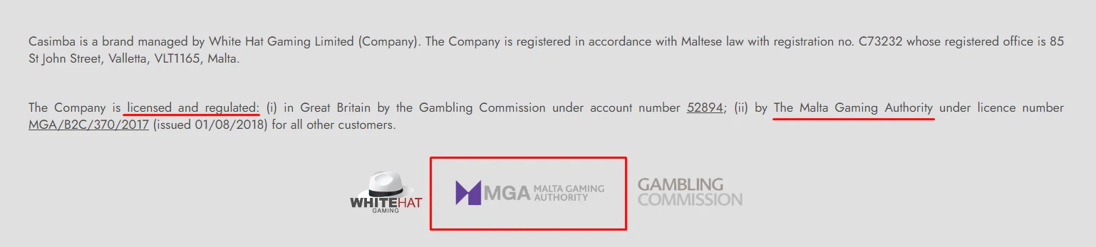 Casimba License