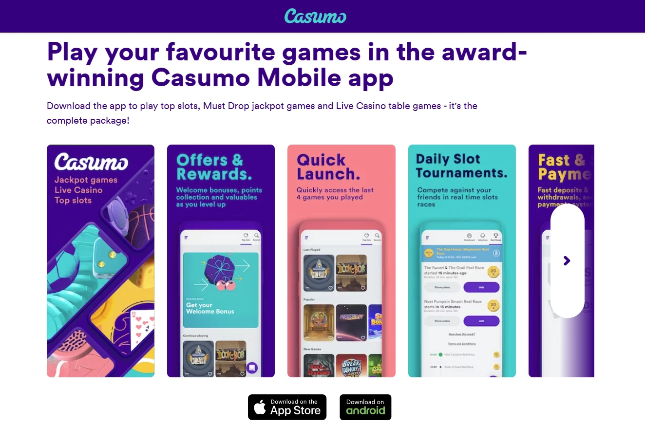 Casumo app
