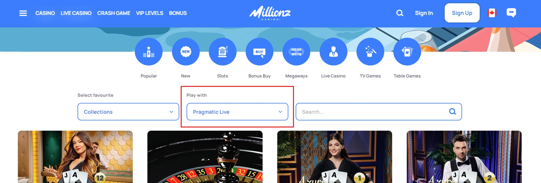 Millionz Pragmatic Play