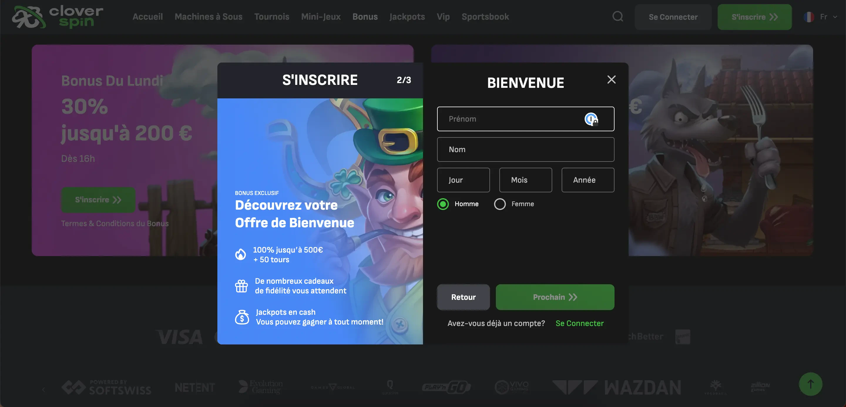inscription cloverspin