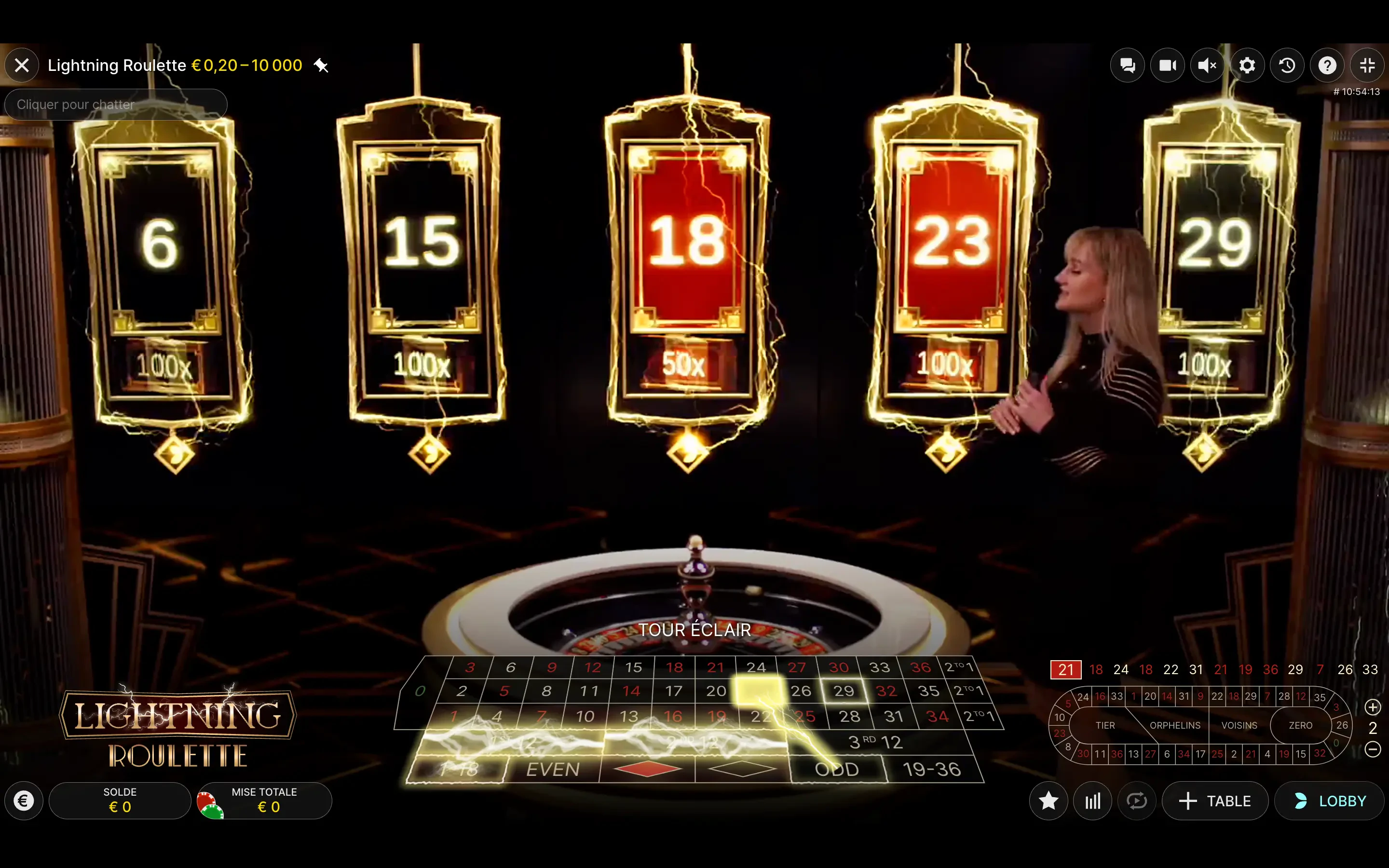 Lightning Roulette