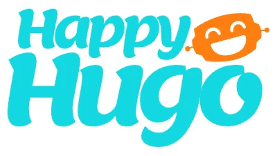 logotype happy hugo