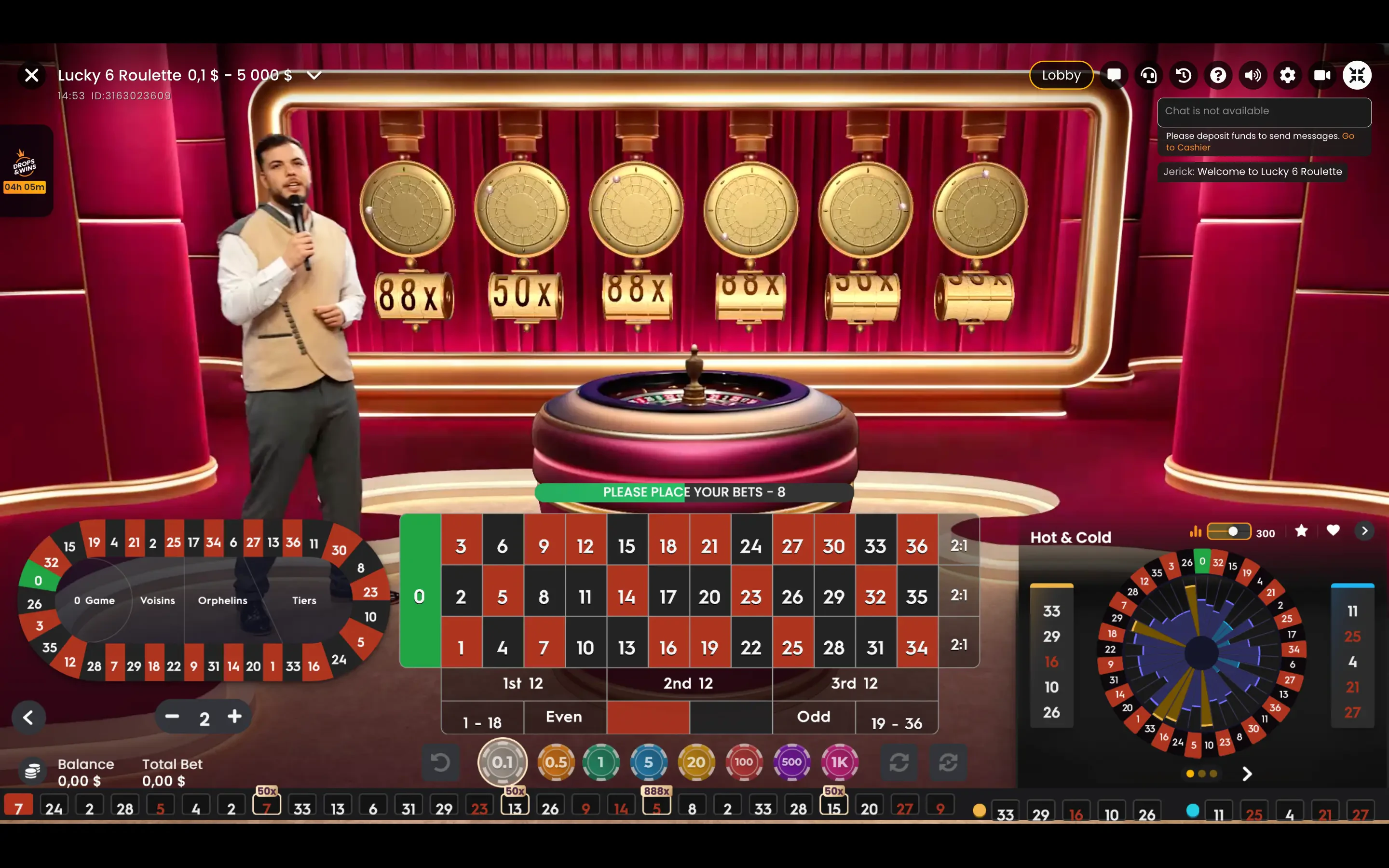 Lucky 6 Roulette