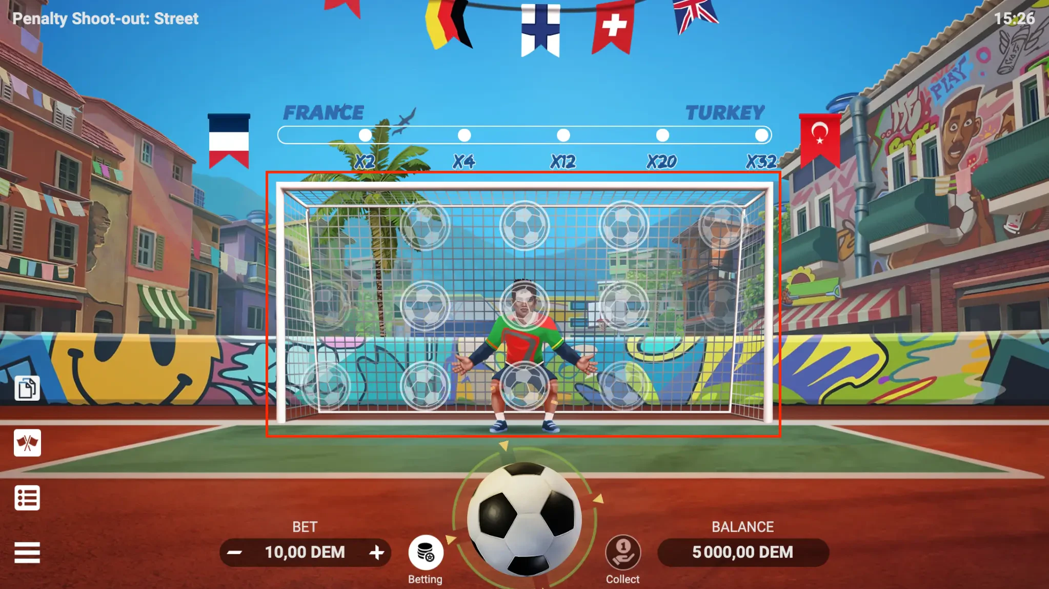 Penalty Shoot Out: Street