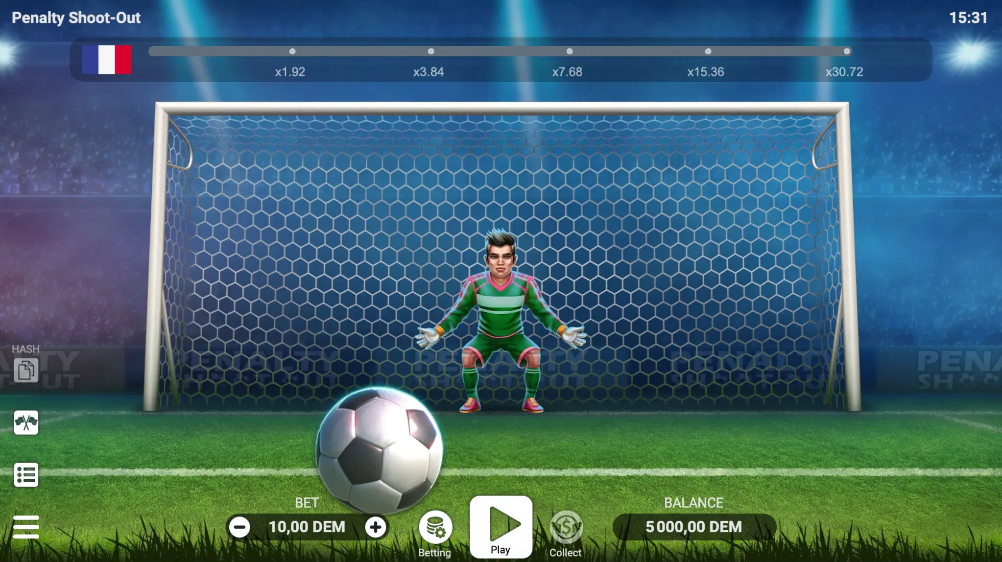 penalty shoot out