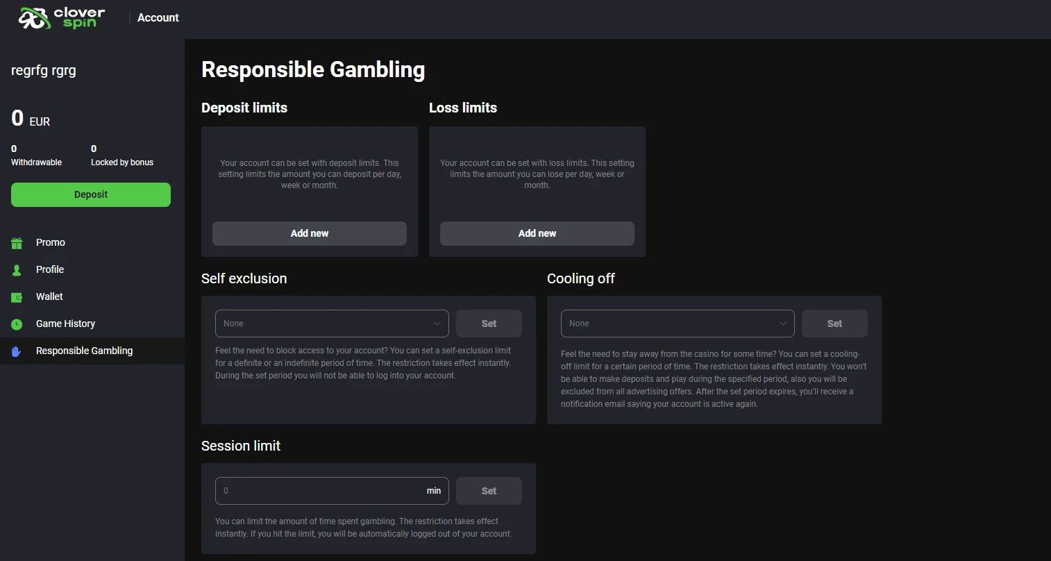 Gamdom Responsible Gambling Measures
