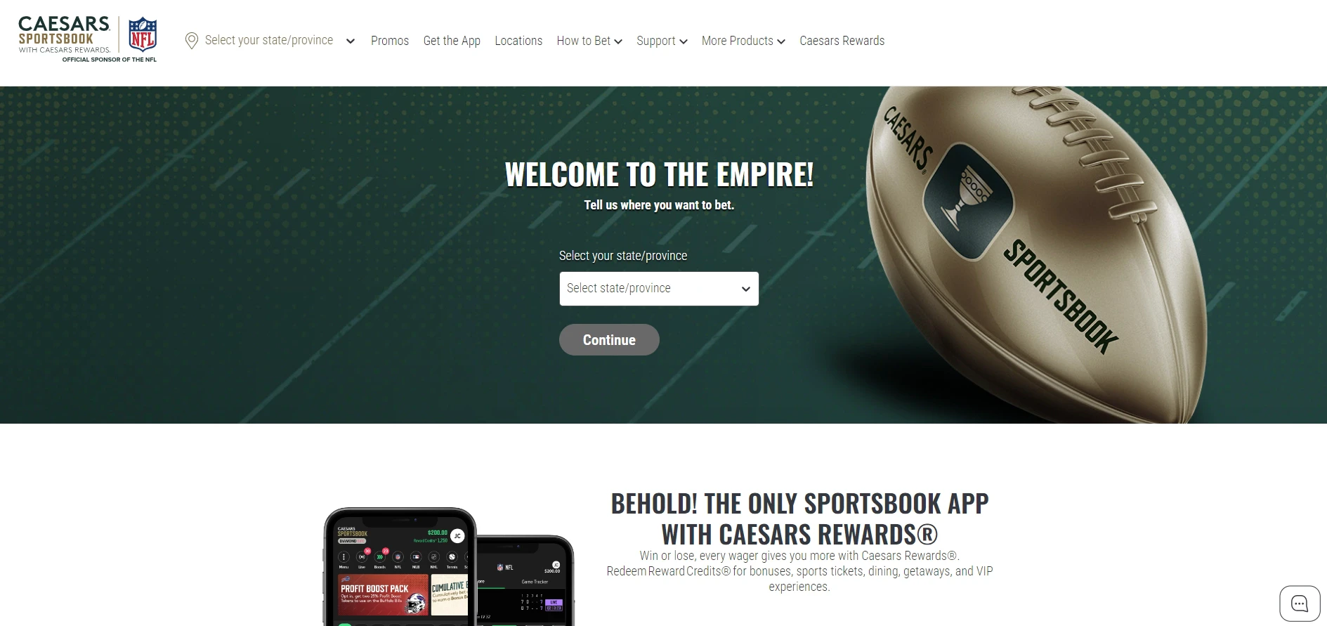 Caesars Sportsbook and Casino