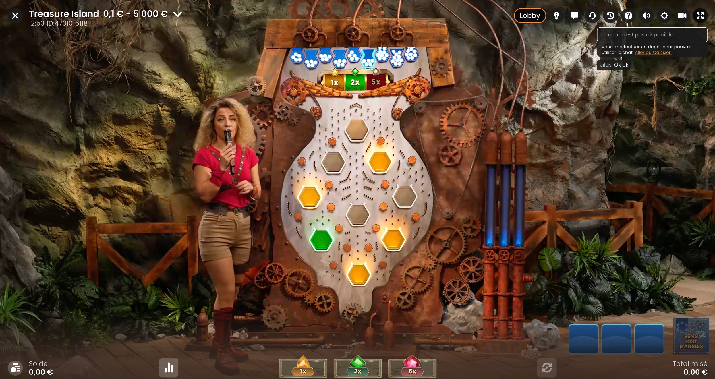 ben lost's marbles treasure island