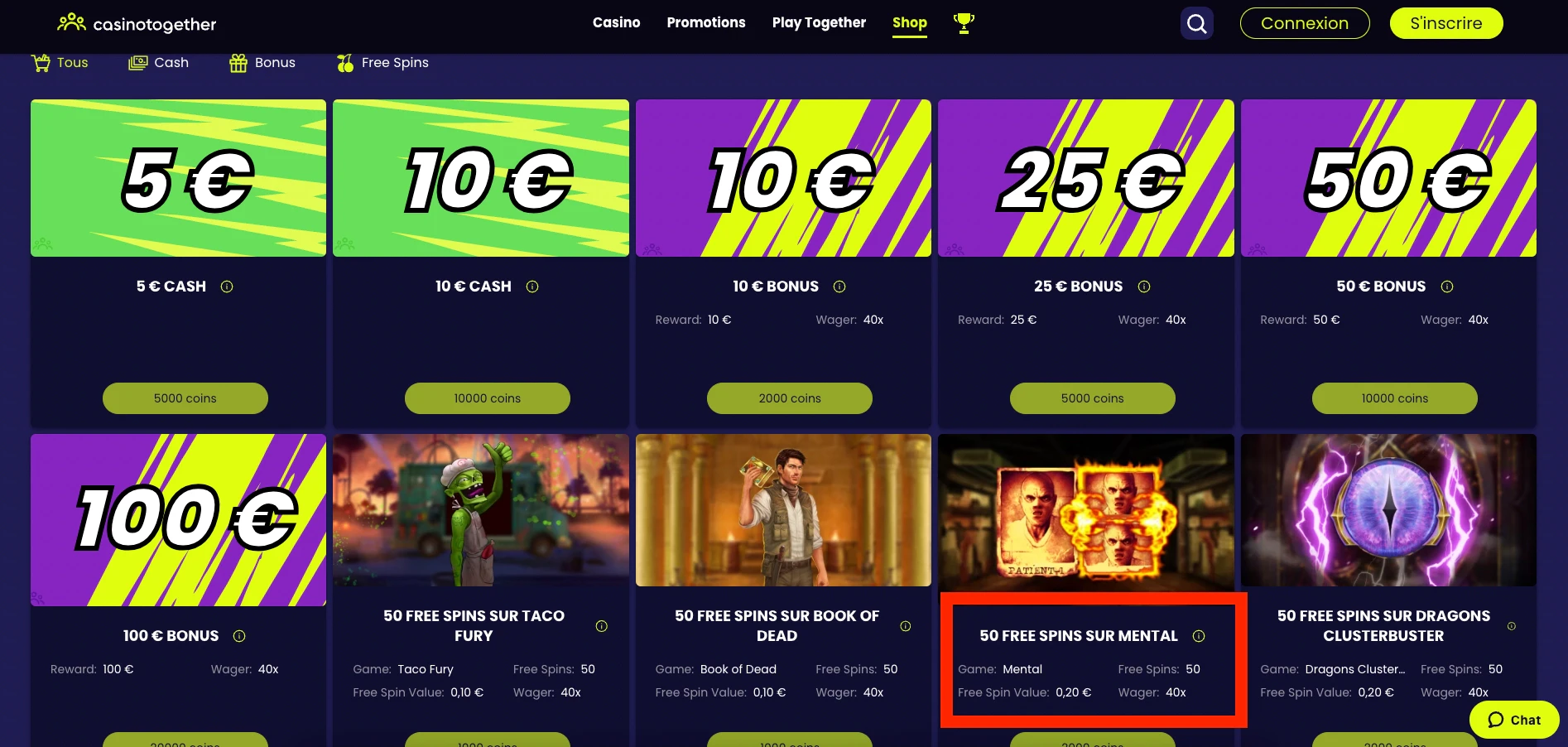 Shop de casinotogether