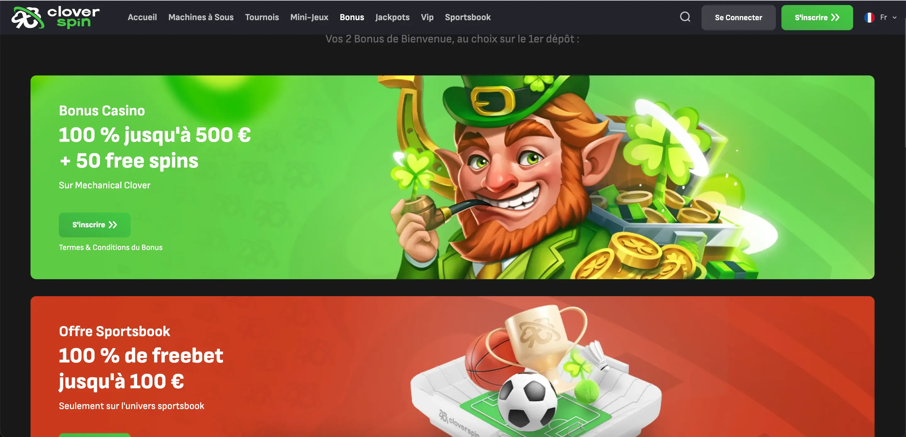 keno cloverspin bonus