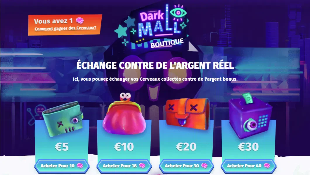 Dark mall boutique