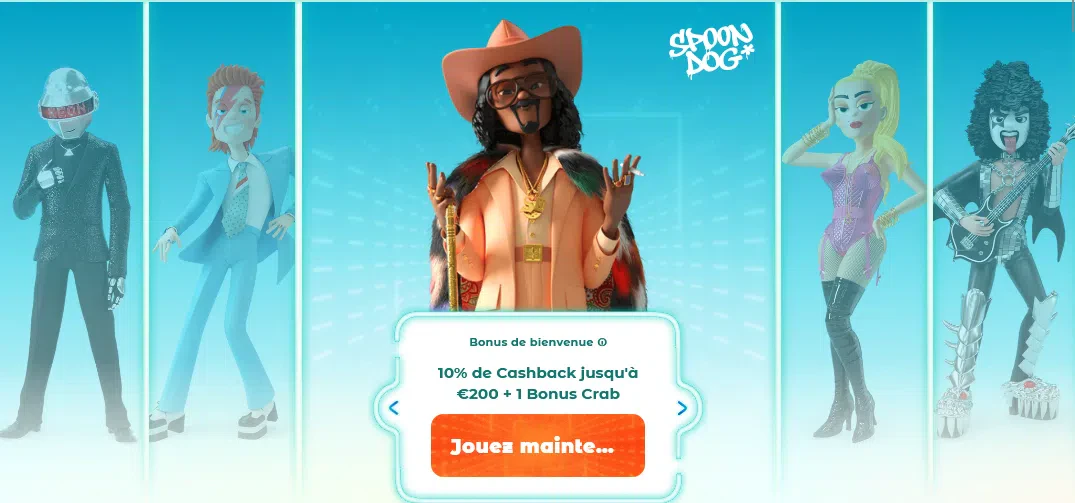 Bonus de bienvenue SpoonDog
