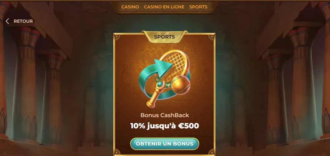 Bonus cashback sportbook