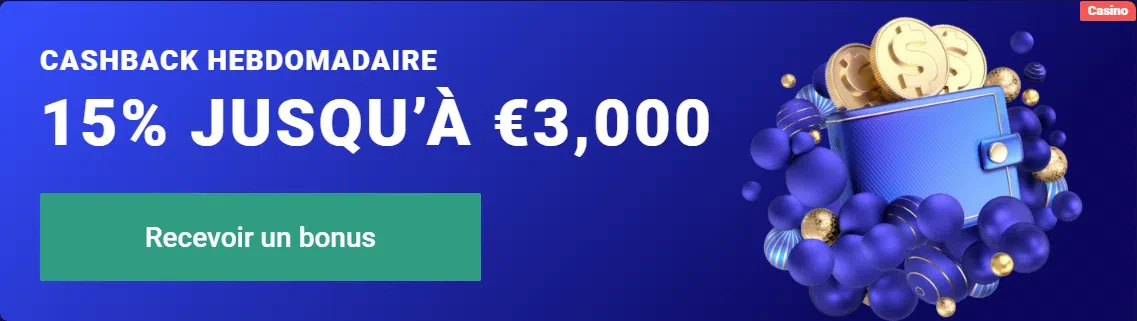 Cashback hebdomaire Frumzi