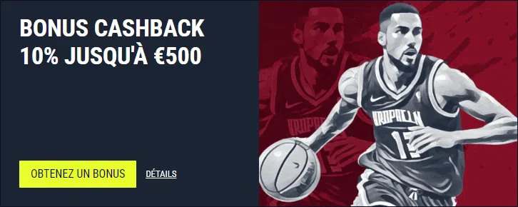 Bonus cashback hebdomadaire sport