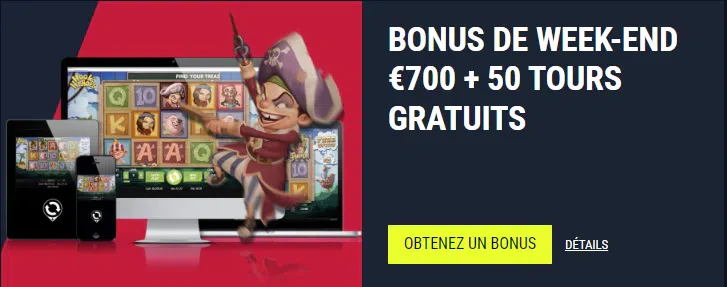 Bonus de recharge du week-end
