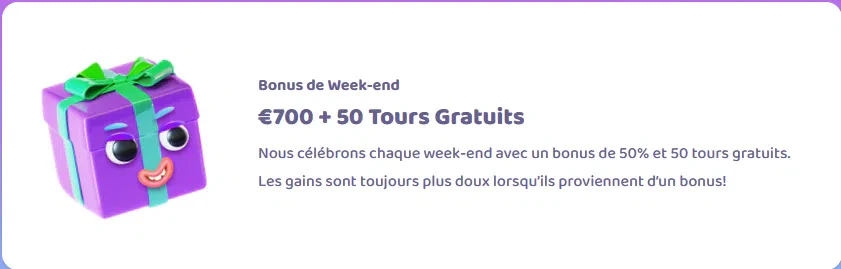Bonus du week-end