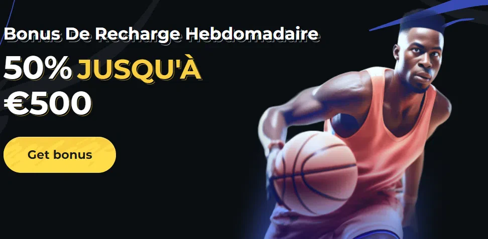 Bonus de recharge hebdomadaire sport