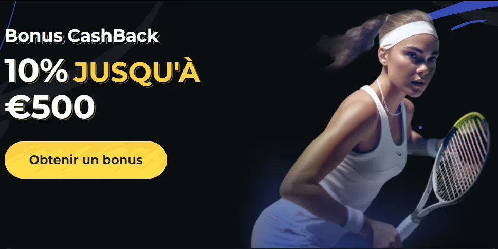 Bonus cashback sport 500€