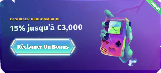 Cashback hebdomadaire VIP