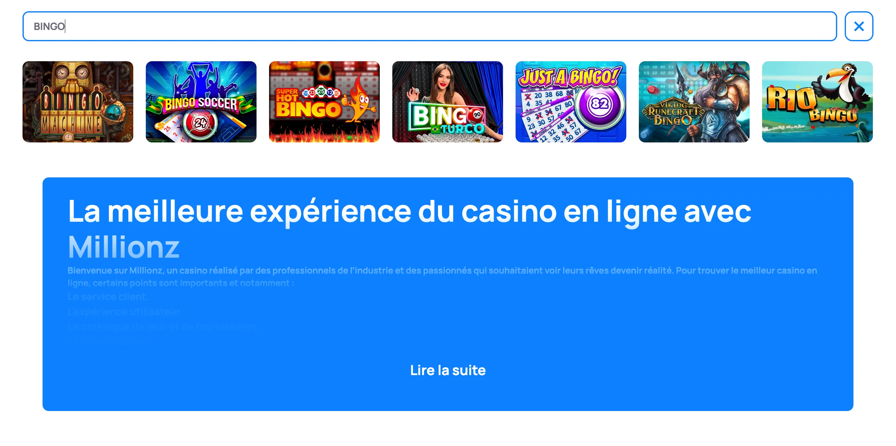 bingo millionz