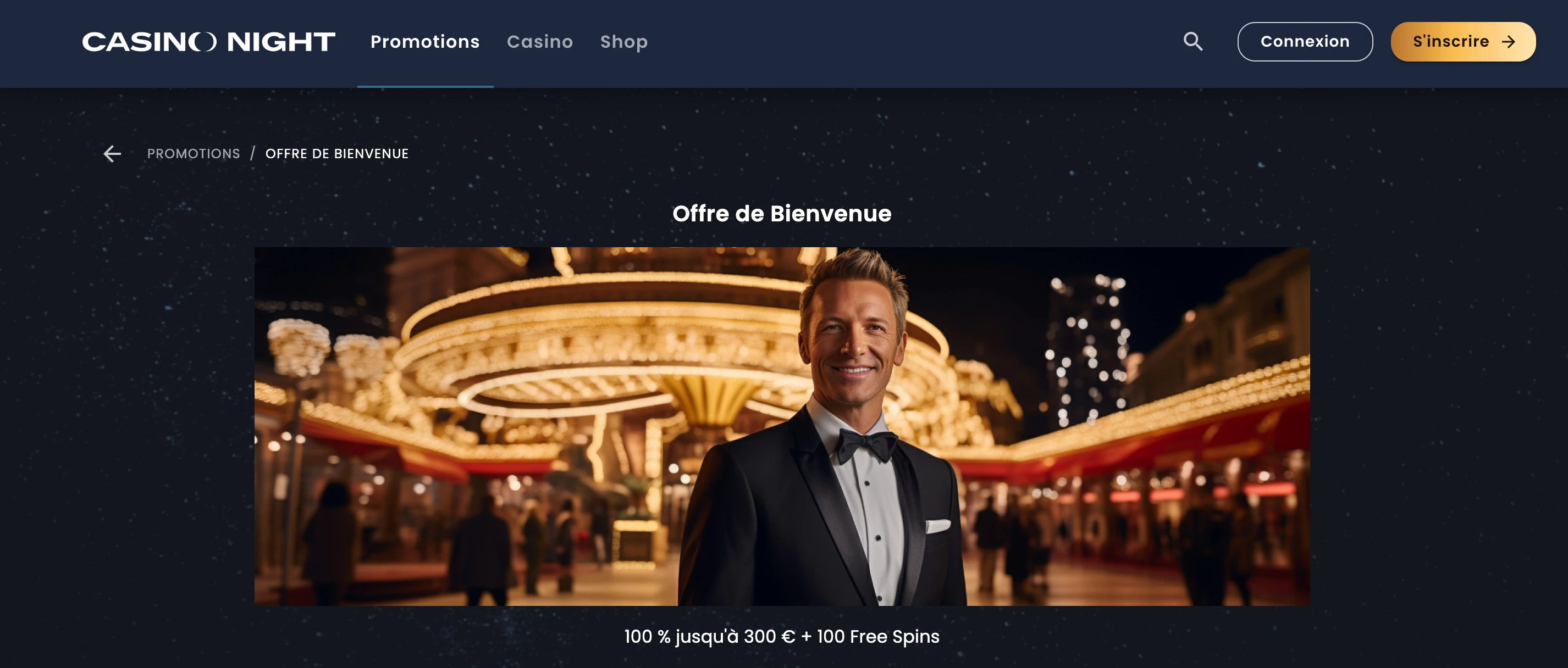 bonus de bienvenue casinonight