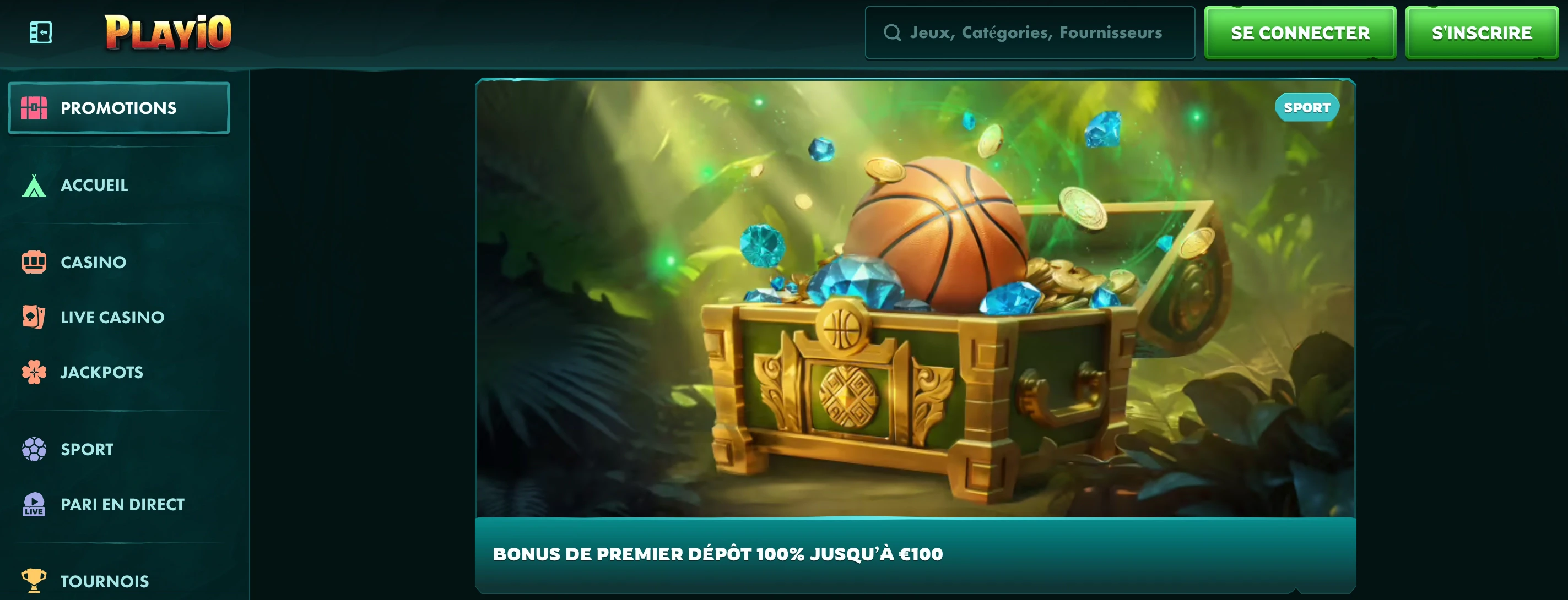 bonus de bienvenue paris sportifs playio