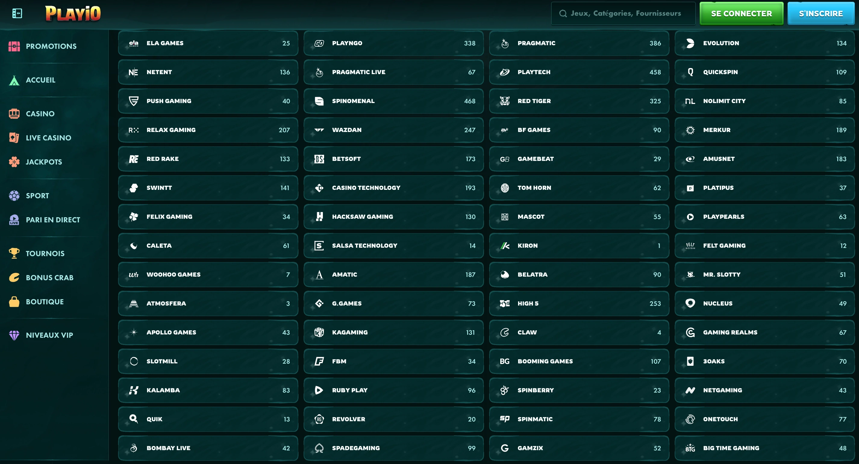 providers playio