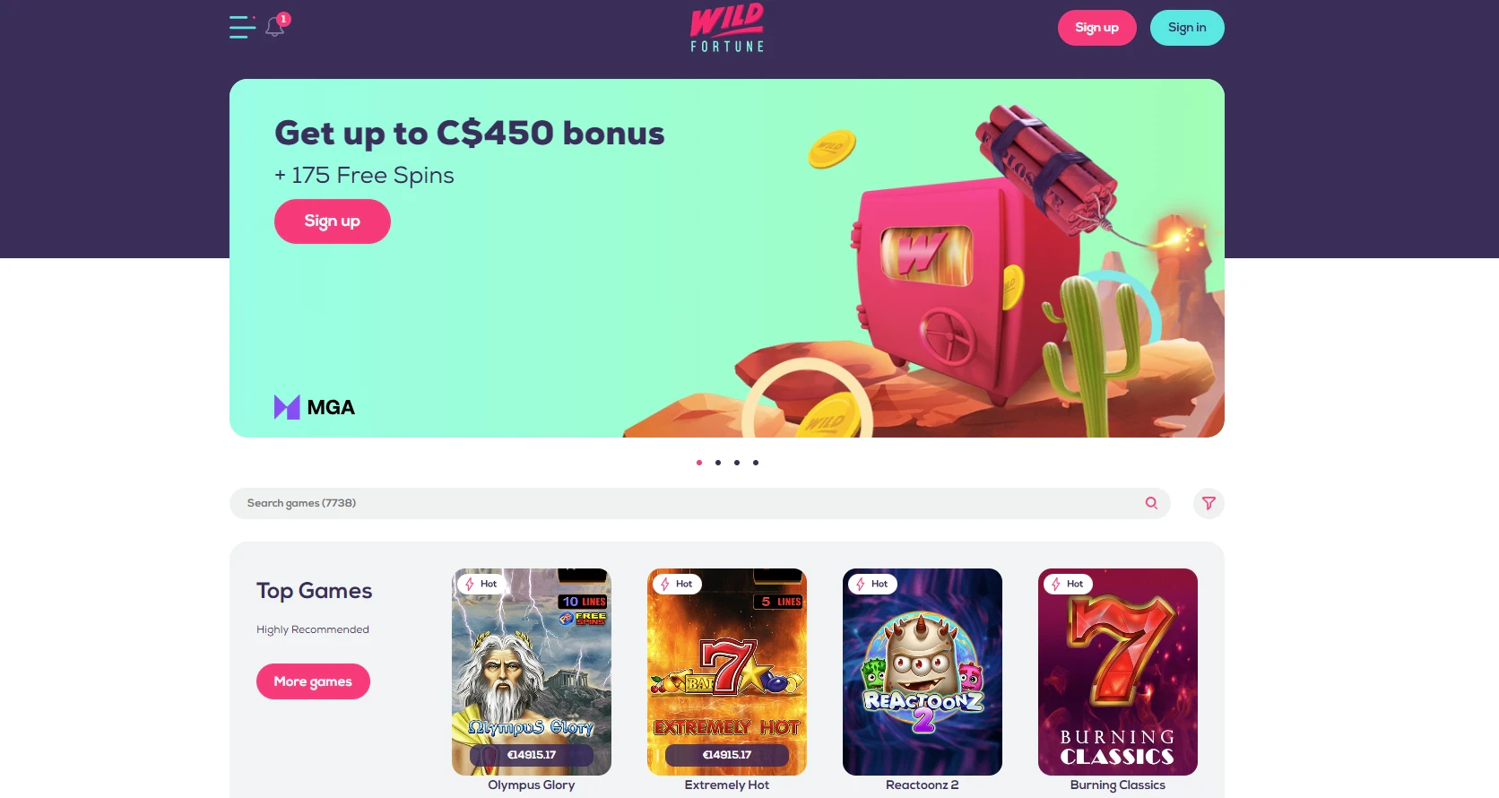 Wild Fortune Casino