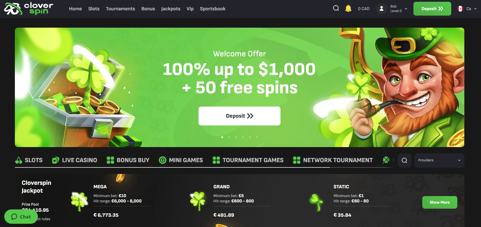 Cloverspin Casino