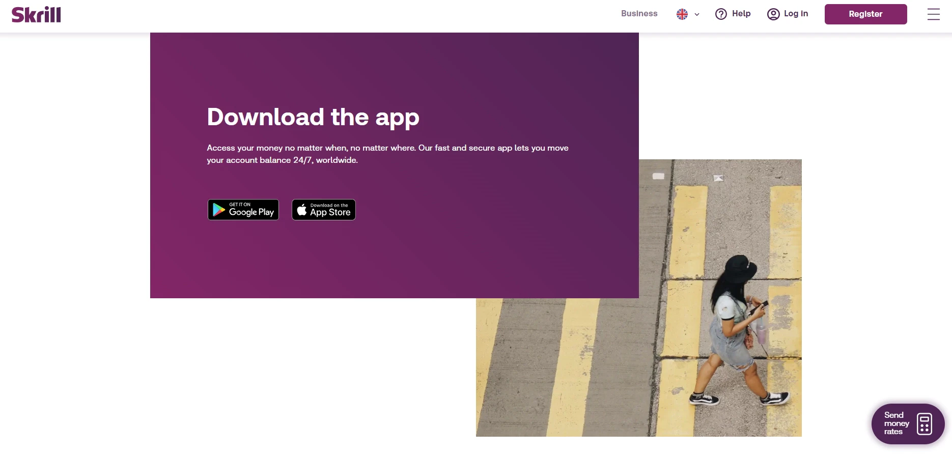Skrill app
